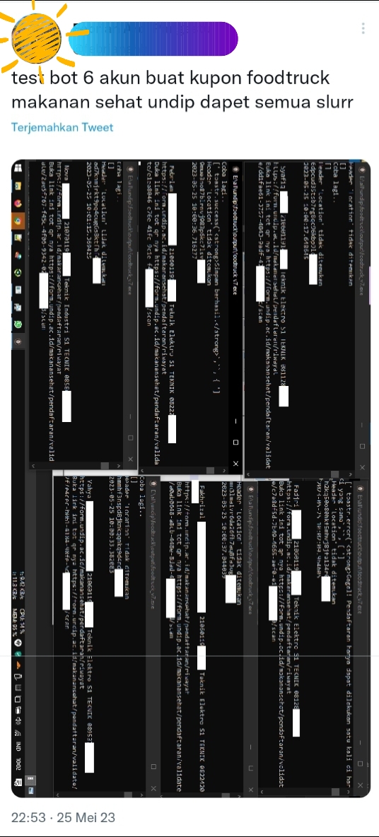 Merangkum Kiprah Perjalanan Pembagian Makanan Sehat Undip: Animo ...