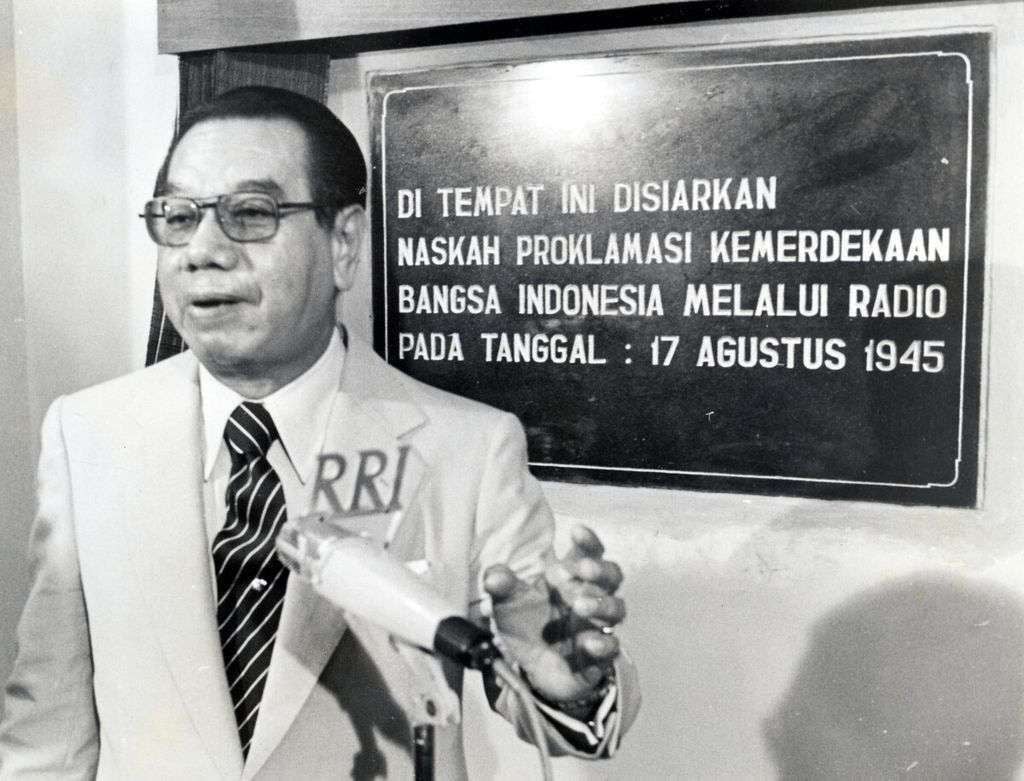 Potret pendiri Radio Republik Indonesia (RRI) sekaligus penyiar proklamasi kemerdekaan Indonesia, Yusuf Ronodipuro (Sumber foto: rri.co.id)